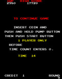 Dig Dug for Arcade - Insert coin to continue...