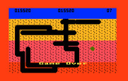 Dig Dug for Intellivision - Game over.