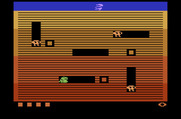 Dig Dug for Atari 2600 - Game start.