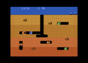 Dig Dug for Atari 8-bit - One opponent defeated, more to go...