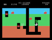 Dig Dug for Sord M5 - On to round 4 now...