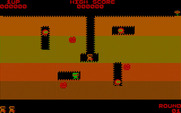 Dig Dug for IBM PC/Compatibles - Starting a new game.