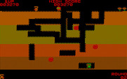 Dig Dug for IBM PC/Compatibles - Digging in the dirt.