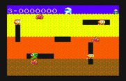 Dig Dug for PC-6000 Series - Game start.