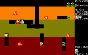 Dig Dug for Sharp X1 - On to round two...