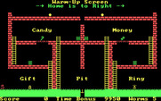 Willy the Worm Part II: The Big Trip Home for IBM PC/Compatibles - Game start.