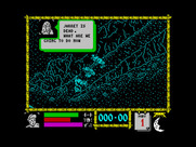 Where Time Stood Still for ZX Spectrum - Killed by a boulder rolling down a hill!