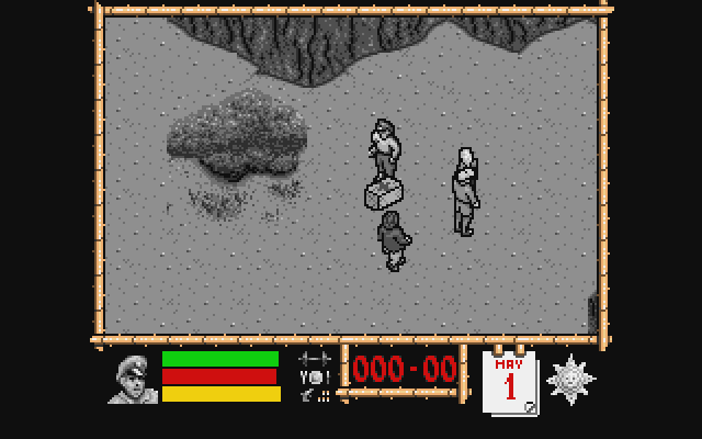 Where Time Stood Still Atari ST Screenshot: A box...anything useful in it?