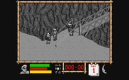 Where Time Stood Still for Atari ST - About to cross a bridge...