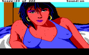 Leisure Suit Larry in the Land of the Lounge Lizards for IBM PC/Compatibles - Closeup view...