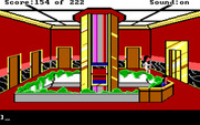 Leisure Suit Larry in the Land of the Lounge Lizards for IBM PC/Compatibles - The top level of the hotel...
