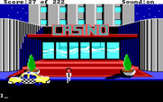 Leisure Suit Larry in the Land of the Lounge Lizards for IBM PC/Compatibles - Entrance to the casino.