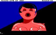 Leisure Suit Larry in the Land of the Lounge Lizards for IBM PC/Compatibles - Larry finds a blow up doll in the closet...