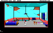 Leisure Suit Larry in the Land of the Lounge Lizards for IBM PC/Compatibles - Top floor of Lefty's bar...
