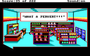 Leisure Suit Larry in the Land of the Lounge Lizards for IBM PC/Compatibles - The store clerk can be a jerk...