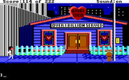 Leisure Suit Larry in the Land of the Lounge Lizards for IBM PC/Compatibles - Outside the Quiki-Wed...