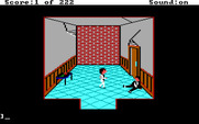 Leisure Suit Larry in the Land of the Lounge Lizards for IBM PC/Compatibles - Back of the bar; there's a drunk here, can he help you?