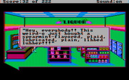 Leisure Suit Larry in the Land of the Lounge Lizards for IBM PC/Compatibles - The store clerk doesn't exactly help you...