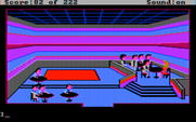 Leisure Suit Larry in the Land of the Lounge Lizards for IBM PC/Compatibles - Trying to talk to a girl at the disco...