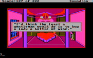Leisure Suit Larry in the Land of the Lounge Lizards for IBM PC/Compatibles - Ah, now I need to find some wine!