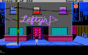 Leisure Suit Larry in the Land of the Lounge Lizards for IBM PC/Compatibles - Game start.