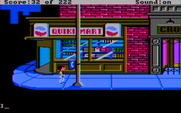Leisure Suit Larry in the Land of the Lounge Lizards for IBM PC/Compatibles - Outside the Quiki-Mart...