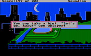 Leisure Suit Larry in the Land of the Lounge Lizards for IBM PC/Compatibles - At the end of the game...