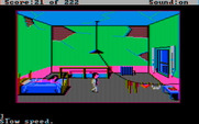 Leisure Suit Larry in the Land of the Lounge Lizards for IBM PC/Compatibles - Top of the bar...
