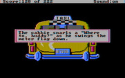 Leisure Suit Larry in the Land of the Lounge Lizards for IBM PC/Compatibles - Another cab ride...