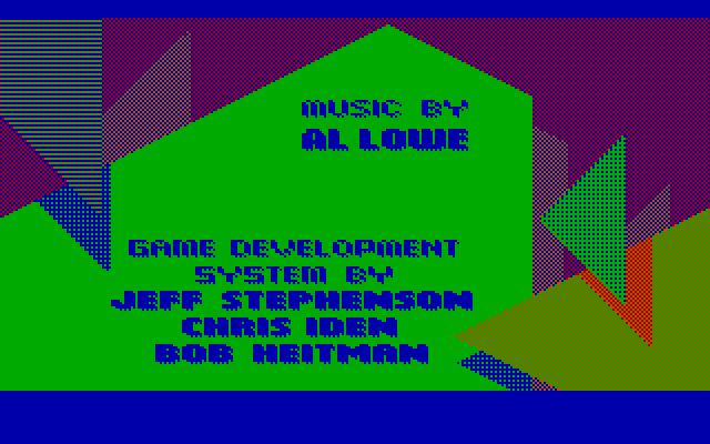 Leisure Suit Larry in the Land of the Lounge Lizards IBM PC/Compatibles Screenshot: Credits continued...