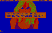 Leisure Suit Larry in the Land of the Lounge Lizards for IBM PC/Compatibles - Oh...your breath doesn't help things!