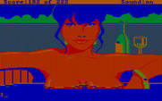 Leisure Suit Larry in the Land of the Lounge Lizards for IBM PC/Compatibles - You can optionally turn off the bubbles...