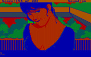 Leisure Suit Larry in the Land of the Lounge Lizards for IBM PC/Compatibles - Closeup view of Faith...