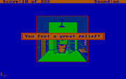 Leisure Suit Larry in the Land of the Lounge Lizards for IBM PC/Compatibles - First, let's visit the restroom...