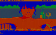 Leisure Suit Larry in the Land of the Lounge Lizards for IBM PC/Compatibles - A closeup view of Eve...