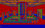 Leisure Suit Larry in the Land of the Lounge Lizards for IBM PC/Compatibles - The top floor of the hotel...