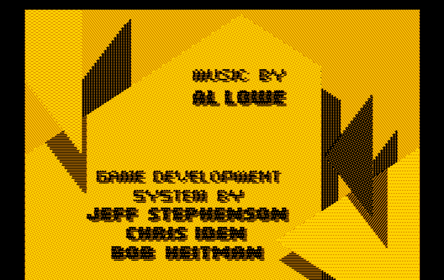 Leisure Suit Larry in the Land of the Lounge Lizards IBM PC/Compatibles Screenshot: Credits continued...