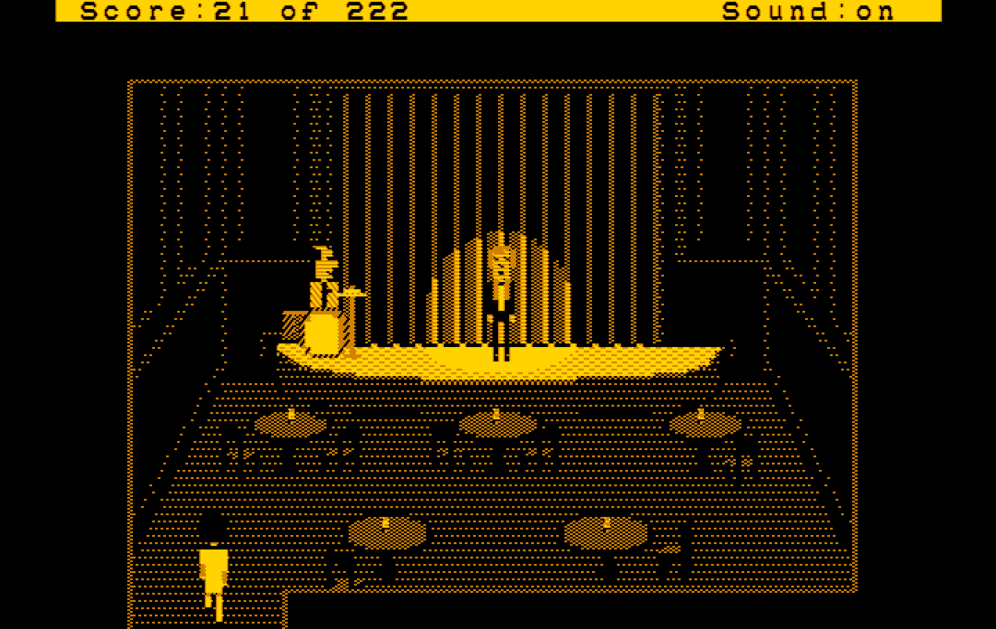 Leisure Suit Larry in the Land of the Lounge Lizards IBM PC/Compatibles Screenshot: This is the worst comic ever...