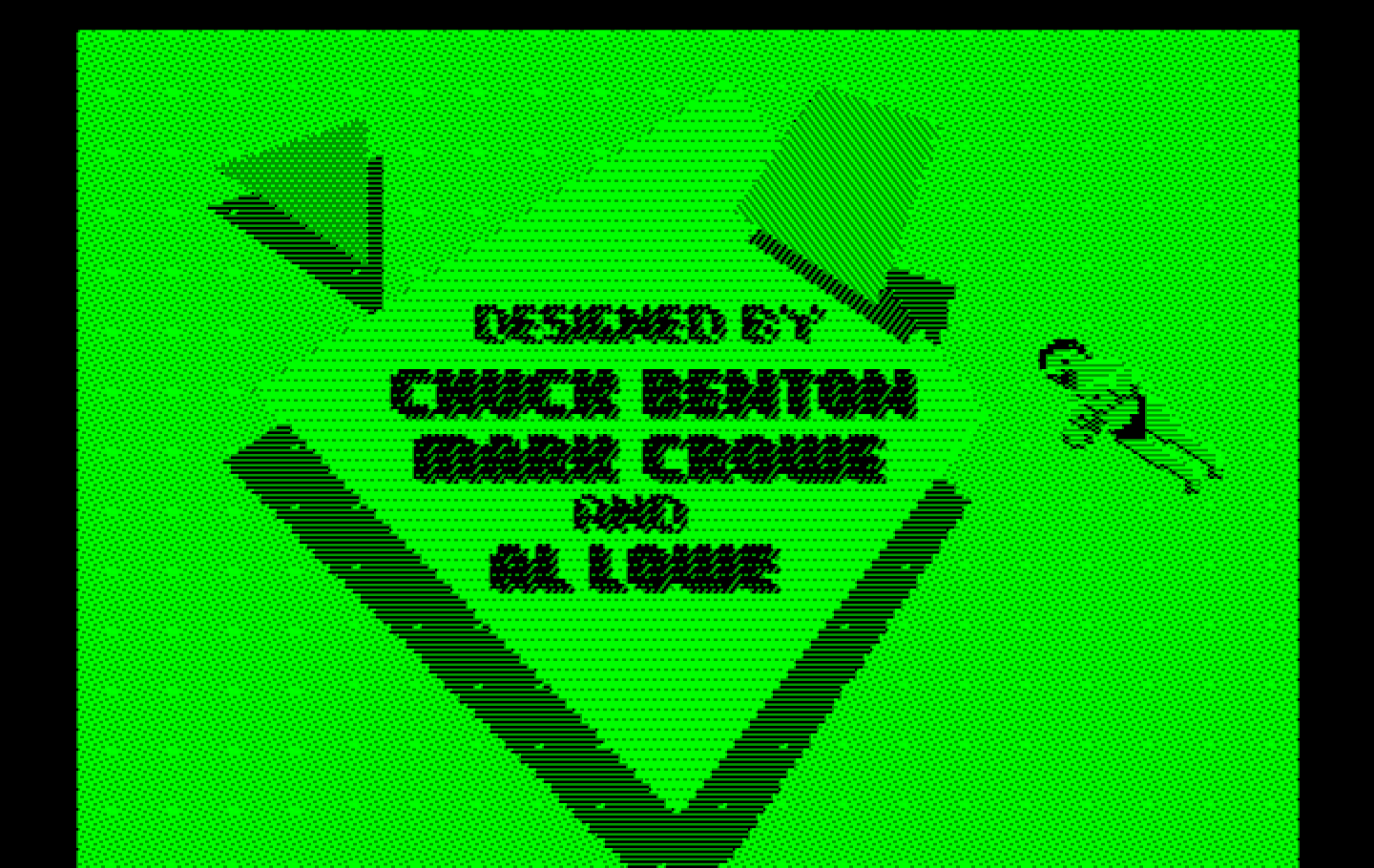 Leisure Suit Larry in the Land of the Lounge Lizards IBM PC/Compatibles Screenshot: One of several game credit screens.
