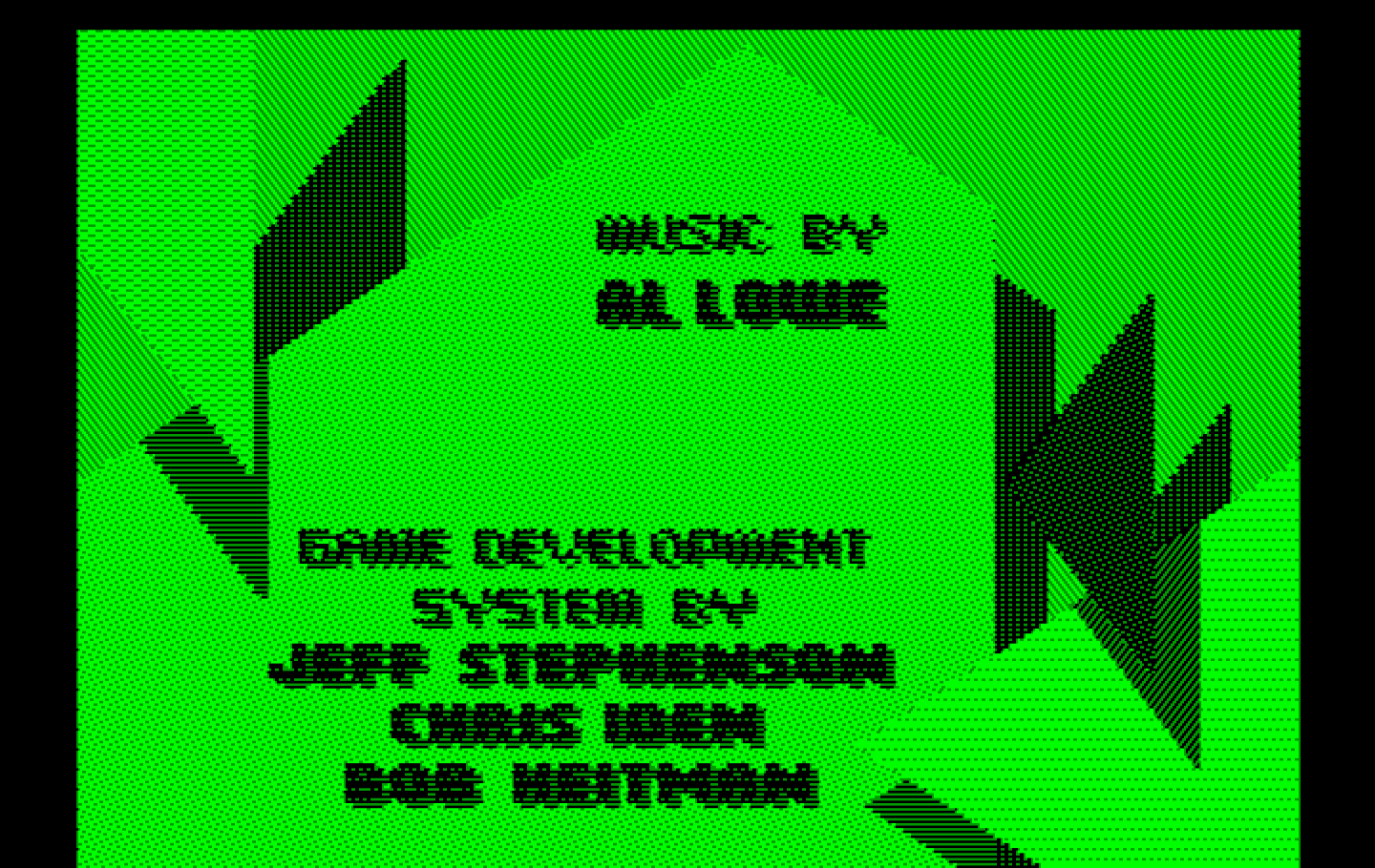 Leisure Suit Larry in the Land of the Lounge Lizards IBM PC/Compatibles Screenshot: Credits continued...