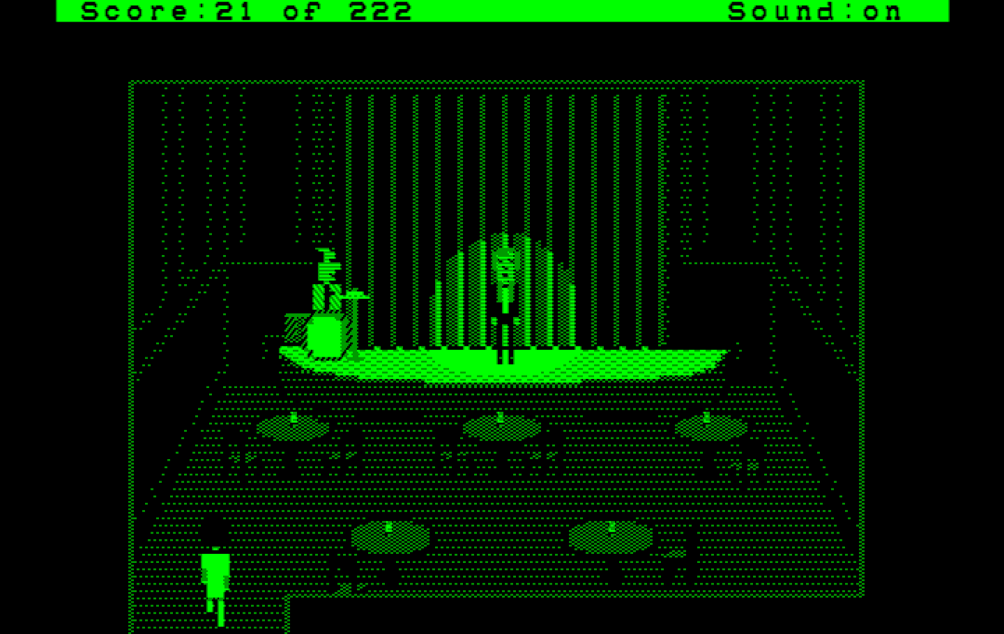 Leisure Suit Larry in the Land of the Lounge Lizards IBM PC/Compatibles Screenshot: This is the worst comic ever...