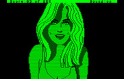 Leisure Suit Larry in the Land of the Lounge Lizards for IBM PC/Compatibles - Closeup view of Fawn.