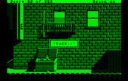 Leisure Suit Larry in the Land of the Lounge Lizards for IBM PC/Compatibles - Yuck! Stuck in the garbage!