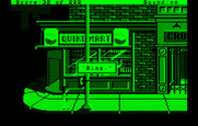 Leisure Suit Larry in the Land of the Lounge Lizards for IBM PC/Compatibles - Outside the quiki-mart.
