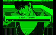 Leisure Suit Larry in the Land of the Lounge Lizards for IBM PC/Compatibles - The Hercules Monochrome version has a pop-up box appear when typing similar to SCI games.