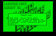 Leisure Suit Larry in the Land of the Lounge Lizards for IBM PC/Compatibles - Following the age quiz, it's time to slit into your leisure suit!