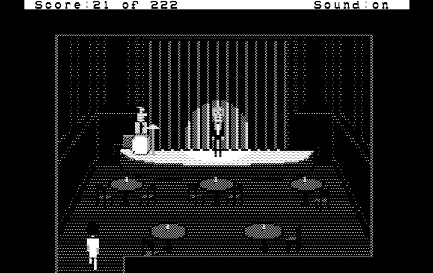 Leisure Suit Larry in the Land of the Lounge Lizards IBM PC/Compatibles Screenshot: This is the worst comic ever...