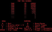 Joust VGA for IBM PC/Compatibles - High scores.