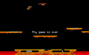 Joust VGA for IBM PC/Compatibles - Game over.
