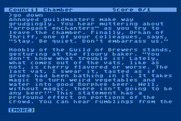 Spellbreaker for Atari 8-bit - Setting out on my adventure...